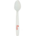 Extra Heavy Duty White Plastic Spoon